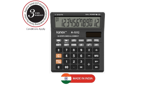 Calculator : K -1512